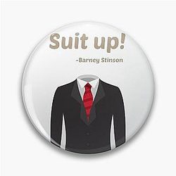 Suit up Barney Stinson from How I Met Your Mother