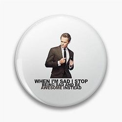 The Awesomeness of Barney Stinson Pin