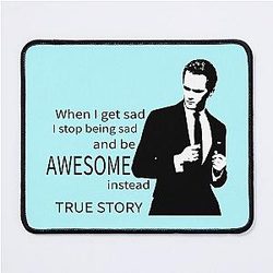 How I Met Your Mother Barney Stinson Suit Up For Trendy Summer Mouse Pad