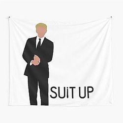 Suit Barney Stinson Tapestry
