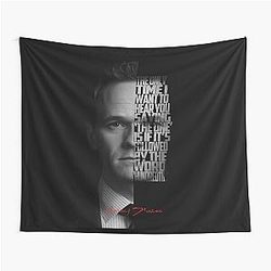 Barney Stinson HIMYM Quote Design Tapestry