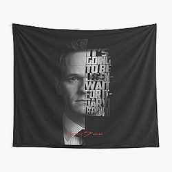 Barney Stinson Artwork - HIMYM Quote Design Tapestry
