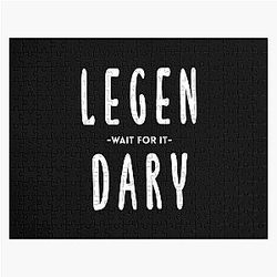 Legen-Dary! Barney Stinson Quote Jigsaw Puzzle