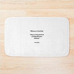 Funny quote from Barney Stinson Bath Mat