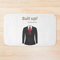 Suit Up! Barney Stinson How I Met Your Mother Bath Mat
