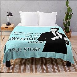 How I Met Your Mother Barney Stinson Suit Up for Trendy Hot Summer Throw Blanket
