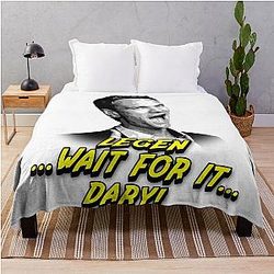 Barney Stinson, How I Met Your Mother Throw Blanket