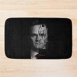 Barney Stinson Artwork - HIMYM Quote Bath Mat