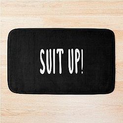 Barney Stinson Quote (Black) Bath Mat