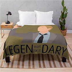 How I Met Your Mother Barney Stinson Legendary Throw Blanket