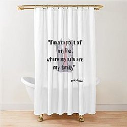 Barney Stinson suit Shower Curtain