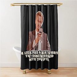 Barney Stinson Shower Curtain