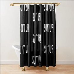 Suit Barney Stinson Black Shower Curtain