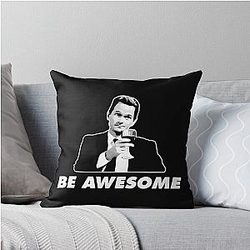 Be Awesome How I Met Your Mother Throw Pillow