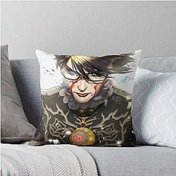 Angry Bayonetta Throw Pillow