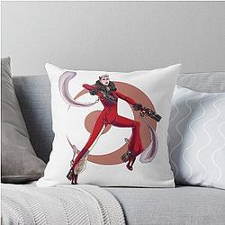 Jeanne Bayonetta Throw Pillow
