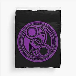 Bayonetta 3 - Umbra Witches Symbol Violet Duvet Cover