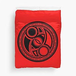 Bayonetta 3 - Umbra Witches Symbol [Black] Duvet Cover