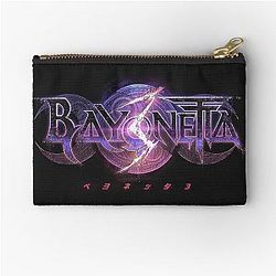 Bayonetta 3 Distressed Logo Pouch