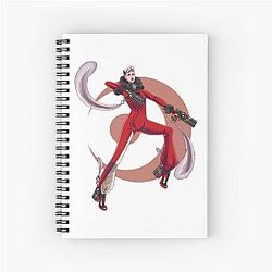 Jeanne Bayonetta Spiral Notebook