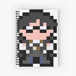 Pixel Bayonetta Notebook