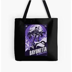 Bayonetta For Fans Over Print Tote Bag