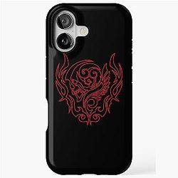Bayonetta 3 Demon Slu symbol - Rodin iPhone Tough Case