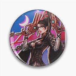 VHS Bayonetta Pin