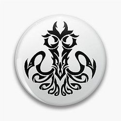 Kraken Bayonetta Sigil Pin