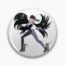 Bayonetta SSBU Pin