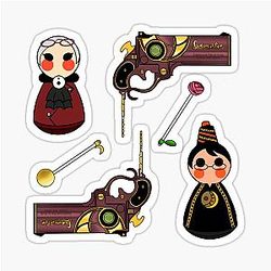 Bayonetta Design Pack Sticker