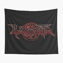 Bayonetta Logo Tapestry