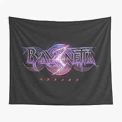 Bayonetta 3 Logo Tapestry