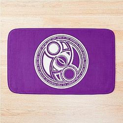 Bayonetta 3 - Umbra Witches Symbol White Bath Mat