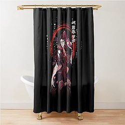 Bayonetta and Cereza Shower Curtain