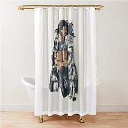 Beabadoobee poster Shower Curtain