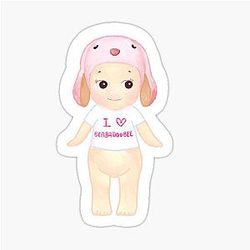 I Heart Beabadoobee Sonny Girl Sticker