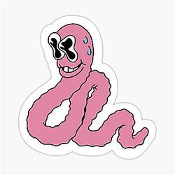 Beabadoobee Love Worm Sticker