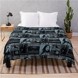 Beabadoobee This Is How Tomorrow Moves Retro Throw Blanket
