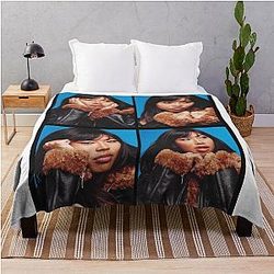Beabadoobee high quality poster throw blanket
