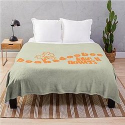 beabadoobee custom design Throw Blanket