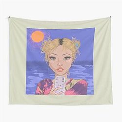 beabadoobee fan art tapestry