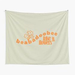 Fake It Flowers beabadoobee custom design Tapestry