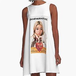Beabadoobee Patched Up Loveworm A-Line Dress