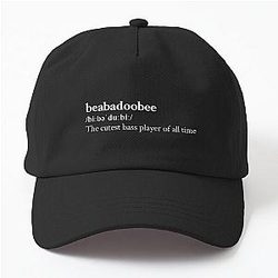 Beabadoobee Aesthetic Cute Black Dad Hat