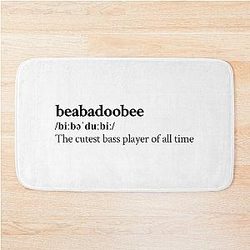 Beabadoobee Aesthetic Cute Lyrics Bath Mat