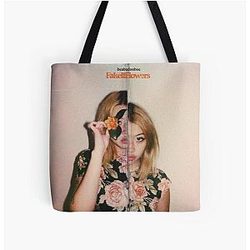 Beabadoobee Flowers All Over Print Tote Bag