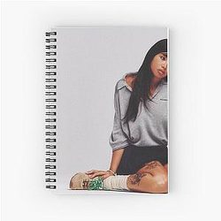 Beabadoobee high quality poster Spiral Notebook