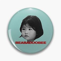 Beabadoobee Baby Photo Art Pin