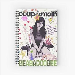 Beabadoobee Poster Spiral Notebook